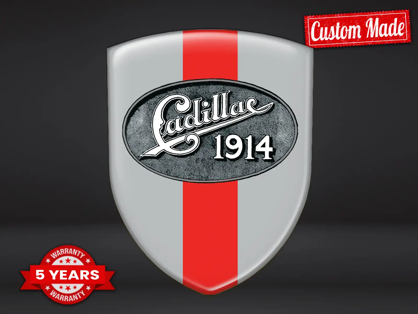 Cadillac Logosticker Limitiert Stabil Professionell
